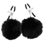 DARKNESS - NIPPLE CLAMPS WITH POM POMS 1 - imagine 3