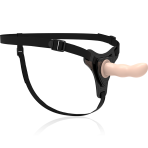 FETISH SUBMISSIVE HARNESS - FLESH SILICONE G-SPOT 12.5 CM - imagine 3