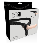 FETISH SUBMISSIVE HARNESS - FLESH SILICONE G-SPOT 12.5 CM - imagine 5