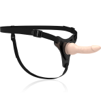FETISH SUBMISSIVE HARNESS - FLESH REALISTIC SILICONE 16 CM - imagine 4
