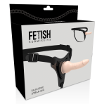 FETISH SUBMISSIVE HARNESS - FLESH REALISTIC SILICONE 16 CM - imagine 5