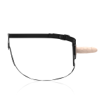 FETISH SUBMISSIVE HARNESS - FLESH REALISTIC SILICONE 12.5 CM - imagine 3