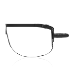 FETISH SUBMISSIVE HARNESS - REALISTIC BLACK SILICONE 15 CM - imagine 3