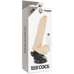 BASECOCK - VIBRADOR REALÍSTICO ARTICULABLE CONTROL REMOTO NATURAL 21 CM -O- 5 CM - imagine 4