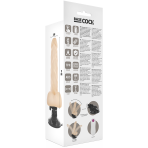 BASECOCK - VIBRADOR REALÍSTICO ARTICULABLE CONTROL REMOTO NATURAL 21 CM -O- 5 CM - imagine 5