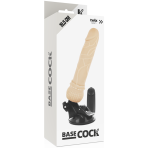 BASECOCK - VIBRADOR REALÍSTICO CONTROL REMOTO NATURAL 19.5 CM -O- 4 CM - imagine 4