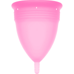 STERCUP - FDA SILICONE MENSTRUAL CUP PINK - SIZE L - imagine 2
