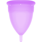 STERCUP - FDA SILICONE MENSTRUAL CUP VIOLET - SIZE L - imagine 3