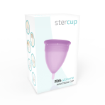 STERCUP - FDA SILICONE MENSTRUAL CUP VIOLET - SIZE L - imagine 5