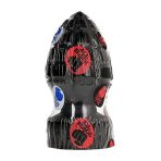 ALL BLACK - PLUG ANAL 14 CM - imagine 3