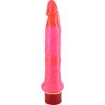 SEVEN CREATIONS - JELLY THIN PINK ANAL VIBRATOR