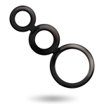 ADDICTED TOYS - RINGS SET FOR PENIS - SMOKED - imagine 3