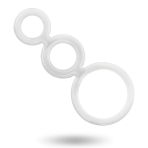 ADDICTED TOYS - RINGS SET FOR PENIS TRANSPARENT - imagine 3