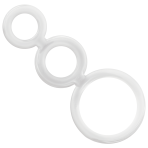 ADDICTED TOYS - RINGS SET FOR PENIS TRANSPARENT - imagine 2