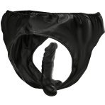 DARKNESS - PANTIES WITH PLUG AND INTERCHANGEABLE DILDO - imagine 2
