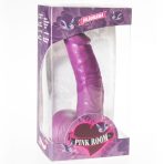 PINK ROOM - CONNOR REALISTIC DILDO PURPLE 16 CM - imagine 2