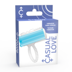 CASUAL LOVE - RING TONGUE VIBRATING BLUE - imagine 3