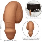 CALEXOTICS - SILICONE PACKING PENIS 12.75 CM CARAMEL - imagine 4