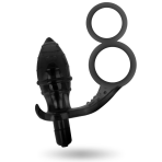 ADDICTED TOYS - ANAL PLUG WITH DOUBLE BLACK RING - imagine 4
