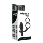 ADDICTED TOYS - ANAL PLUG WITH DOUBLE BLACK RING - imagine 5
