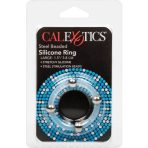 CALEXOTICS - STEEL BEADED SILICONE RING L - imagine 3