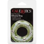 CALEXOTICS - STEEL BEADED SILICONE RING XL - imagine 2