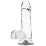 X RAY - CLEAR COCK WITH BALLS 15.5 CM -O- 3.5 CM - imagine 5