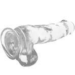 X RAY - CLEAR COCK WITH BALLS 18.5 CM -O- 3.8 CM - imagine 3