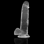 X RAY - CLEAR COCK WITH BALLS 22 CM -O- 4.6 CM - imagine 5
