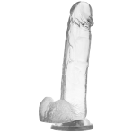 X RAY - CLEAR COCK WITH BALLS 22 CM -O- 4.6 CM - imagine 4