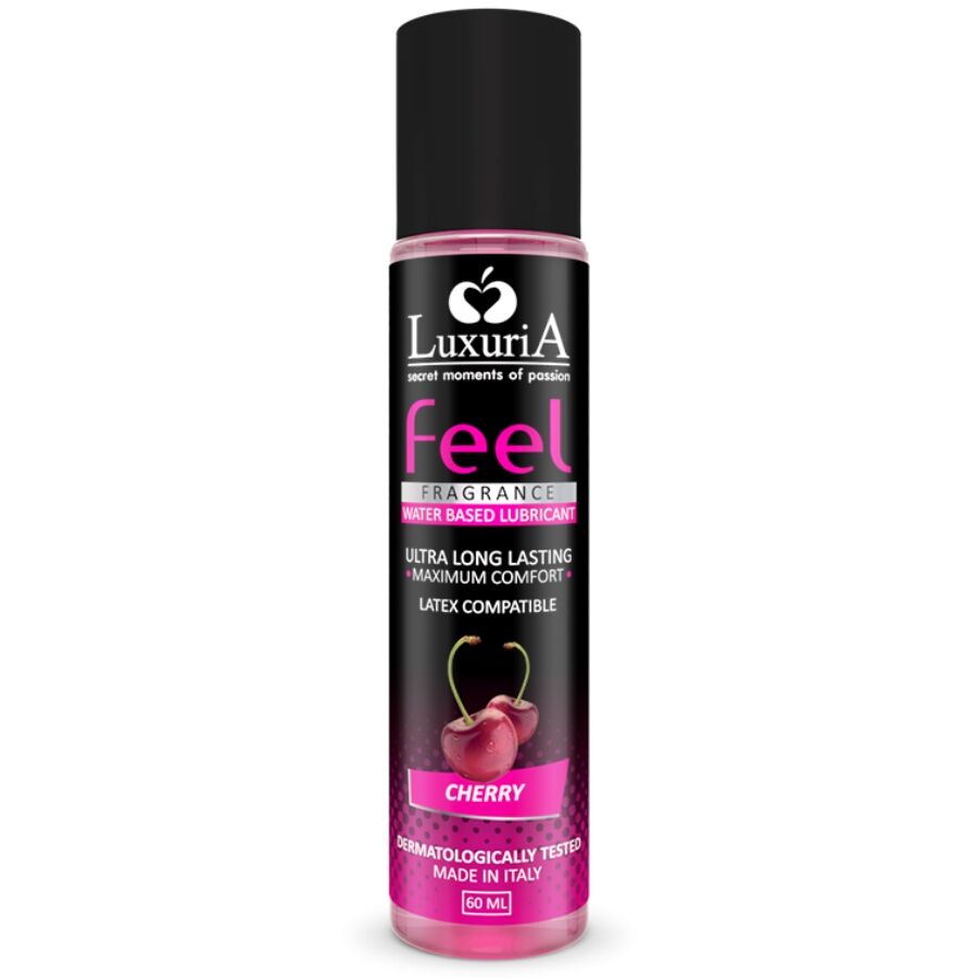 img_89824_23266292cdbdd49e669ff362e259929b_1.jpg INTIMATELINE - LUXURIA FEEL CHERRY WATER BASED LUBRICANT 60 ML - imagine 1
