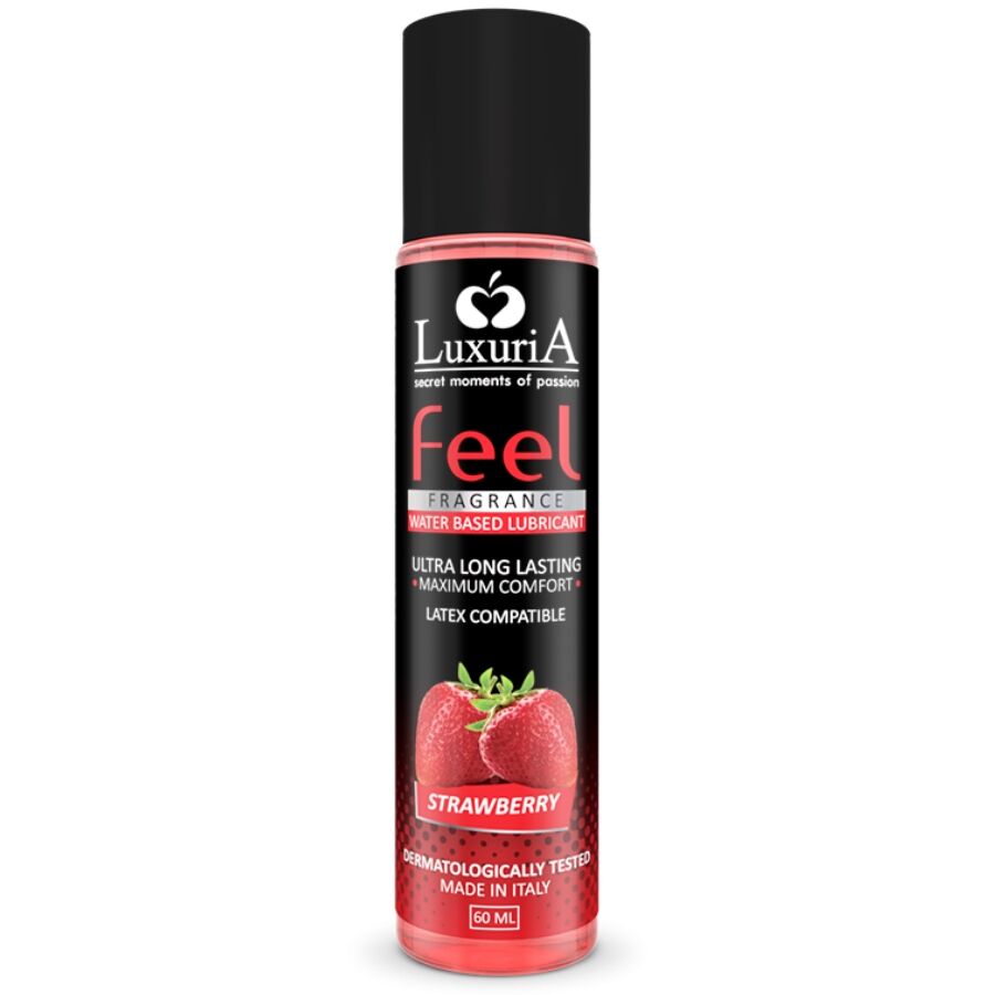 img_89825_489e64175faed448d4d158fb0c804d42_1.jpg INTIMATELINE - LUXURIA FEEL STRAWBERRY WATER BASED LUBRICANT 60 ML - imagine 1