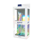 X RAY - CLEAR COCK WITH BALLS 18.5 CM -O- 3.8 CM - imagine 2