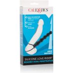 CALEXOTICS - BEADED DUAL PENETRATOR BLACK - imagine 2