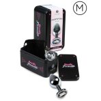 SECRETPLAY - PLUG ANAL TRANSPARENT ALUMINUM 7CM - imagine 2