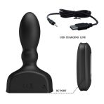 MR PLAY - BLACK INFLATABLE ANAL PLUG REMOTE CONTROL - imagine 3