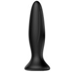 MR PLAY - RECHARGEABLE BLACK VIBRATOR ANAL PLUG - imagine 2