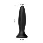 MR PLAY - RECHARGEABLE BLACK VIBRATOR ANAL PLUG - imagine 4