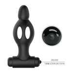 MR PLAY - SILICONE ANAL PLUG WITH VIBRATION - imagine 4