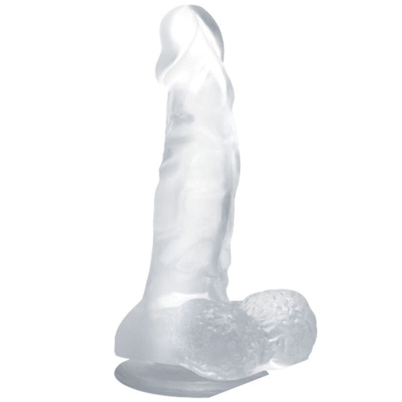 img_93450_ce30a3783a5762862bd5b931bb76712c_1.jpg BAILE - REALISTIC DILDO WITH SUCTION CUP AND TESTICLES 16.7 CM TRANSPARENT - imagine 1