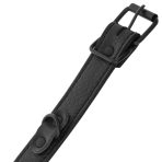 DARKNESS - WIDE THIN TEXTURED HANDCUFFS - imagine 4