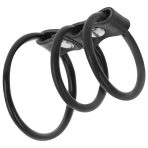 DARKNESS - SET OF 3 FLEXIBLE PENIS RINGS - imagine 2