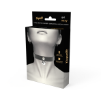 COQUETTE CHIC DESIRE - VEGAN LEATHER NECKLACE WOMAN RATTLE ACCESSORY - imagine 5