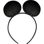COQUETTE CHIC DESIRE - HEADBAND WITH MOUSE EARS - imagine 3