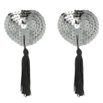 COQUETTE CHIC DESIRE - NIPPLE COVERS SILVER - imagine 3