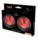 COQUETTE CHIC DESIRE - NIPPLE COVERS RED - imagine 4