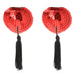 COQUETTE CHIC DESIRE - NIPPLE COVERS RED - imagine 3
