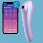 SATISFYER - DUAL PLEASURE AIR PULSE VIBRATOR MAUVE - imagine 4