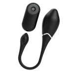 BLACKSILVER - JENELL RECHARGEABLE VIBRATING EGG - imagine 3