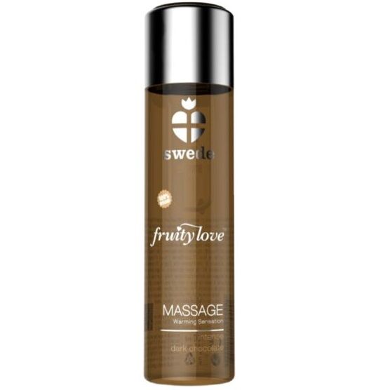 img_95112_5bfdecedd48ad2012182bacb7b713b4e_1.jpeg SWEDE - FRUITY LOVE WARMING EFFECT MASSAGE OIL INTENSE DARK CHOCOLATE 60 ML - imagine 1